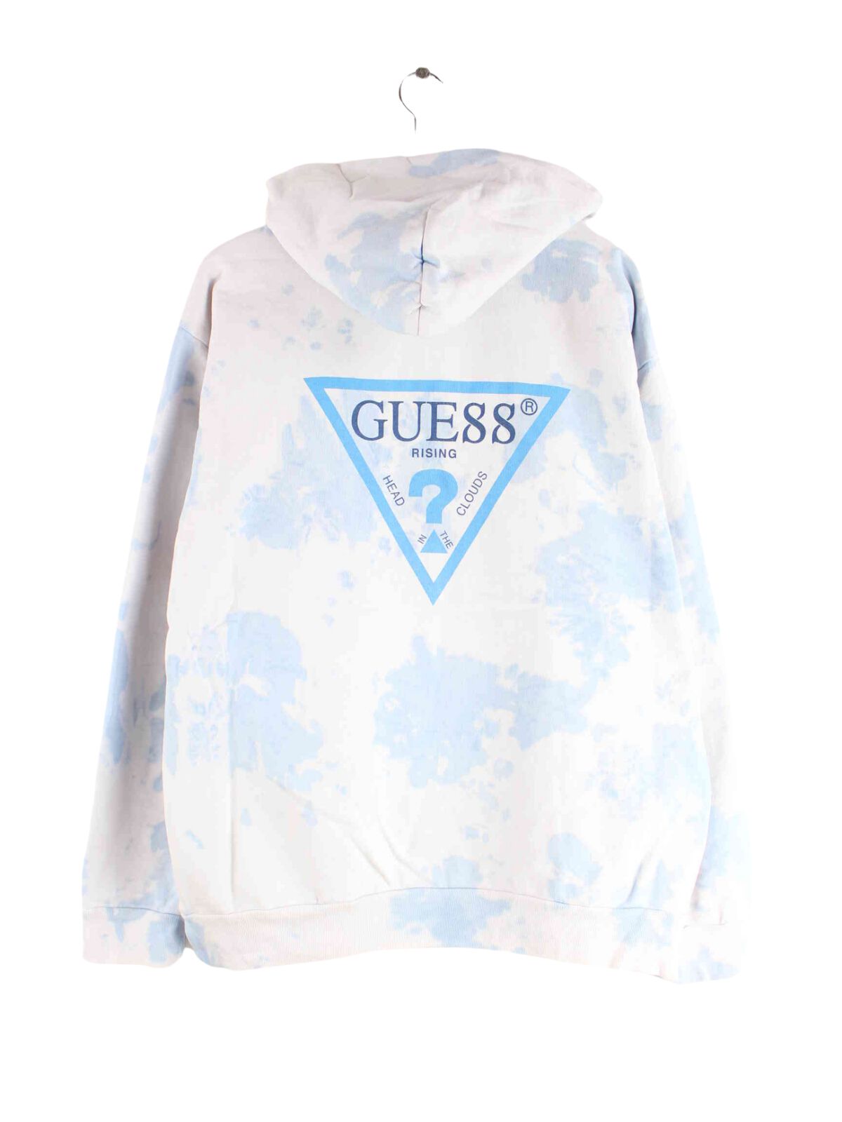 Guess 90s Vintage Print Heavy Hoodie Weiß L (back image)