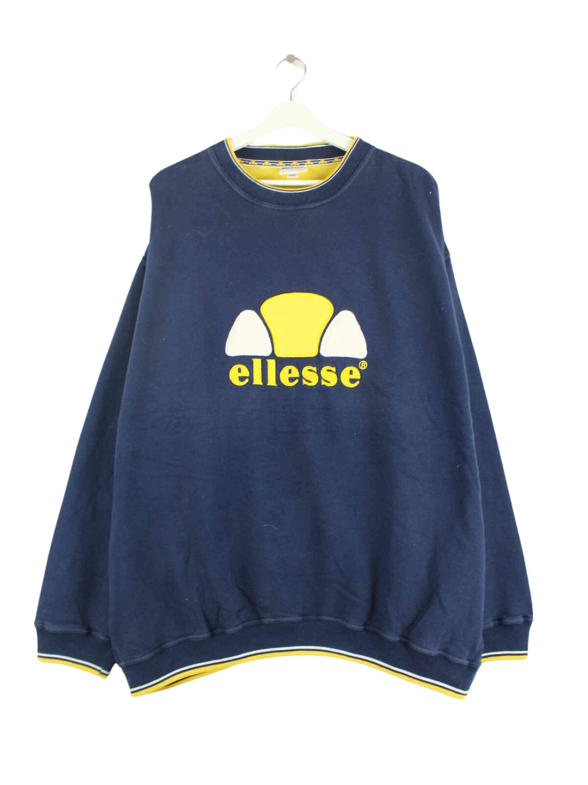 Ellesse 00s Embroidered Sweater Blau XXL (front image)