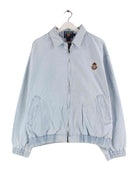 Chaps by Ralph Lauren 90s Vintage Denim Harrington Jacke Blau L (front image)