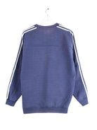 Adidas 90s Vintage 3-Stripes Sweater Blau L (back image)