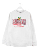 NHL Blackhawks Print Heavy Sweater Grau L (front image)