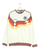 Adidas Deutschland 1990 Embroidered Sweater Weiß M (front image)