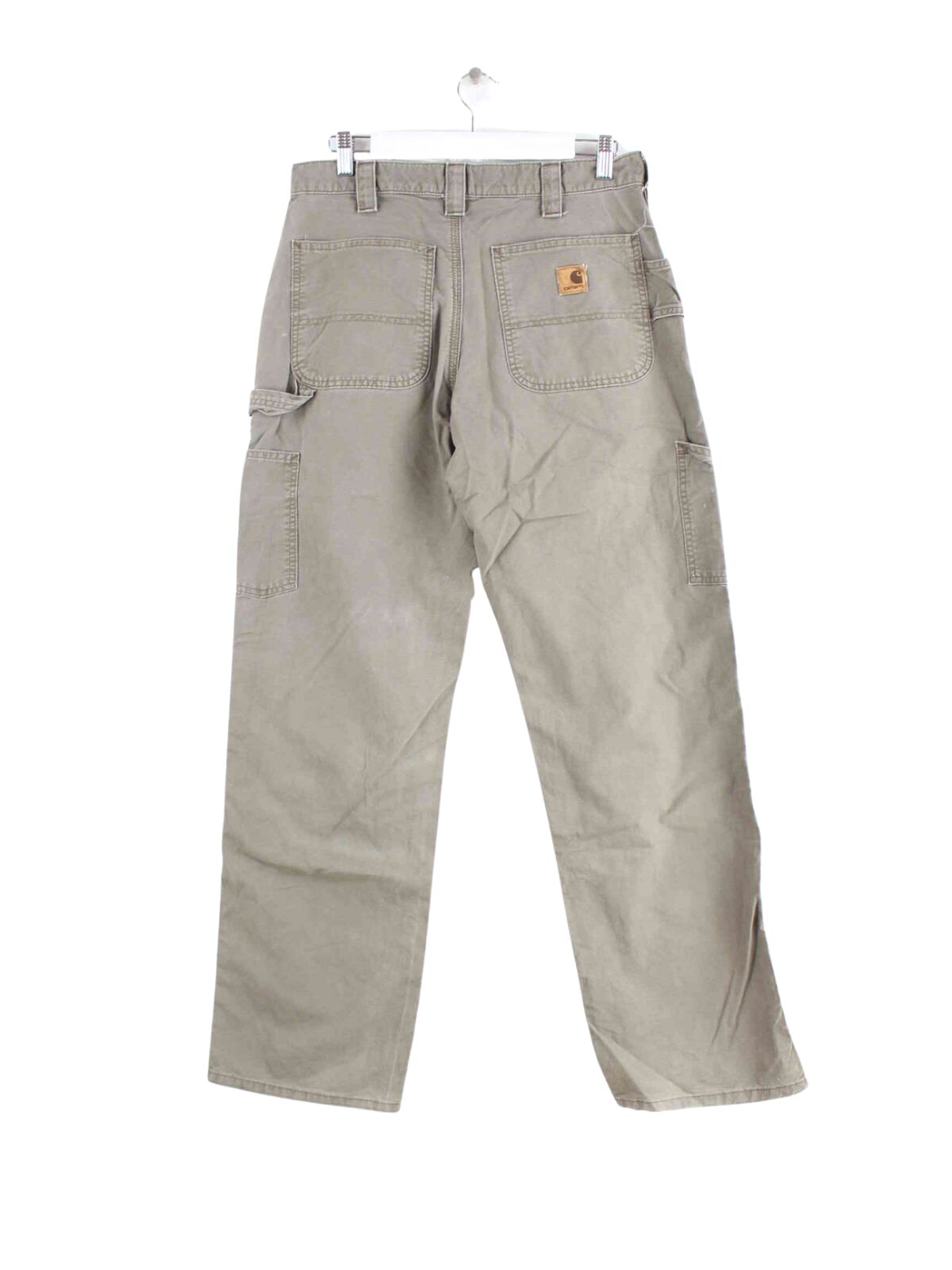 Carhartt Carpenter Workwear Hose Braun W32 L32 (back image)