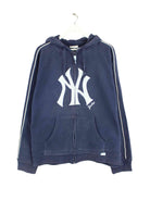 MLB New York Yankees Zip Hoodie Blau L (front image)