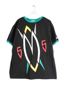 Adidas 80s Vintage Print T-Shirt Schwarz M (front image)