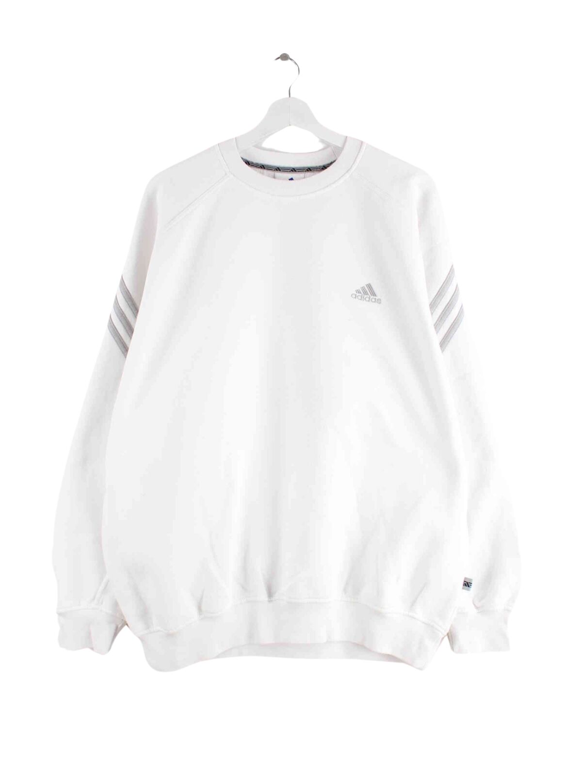 Adidas 90s Vintage Performance Sweater Weiß XXL (front image)