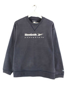 Reebok y2k Embroidered Sweater Blau XS (front image)