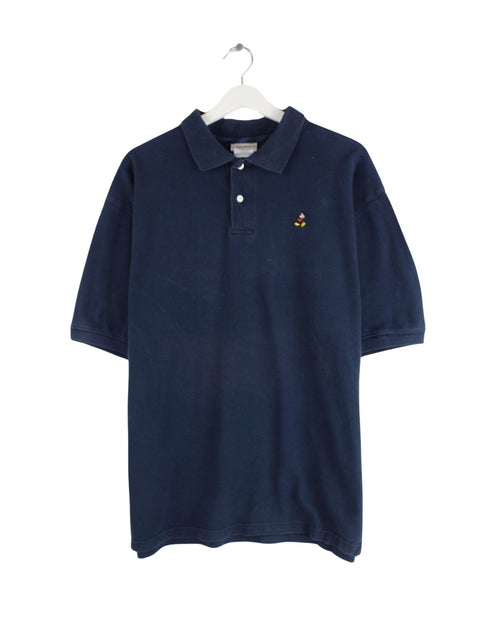 Disney 00s Mickey Mouse Polo Blau M