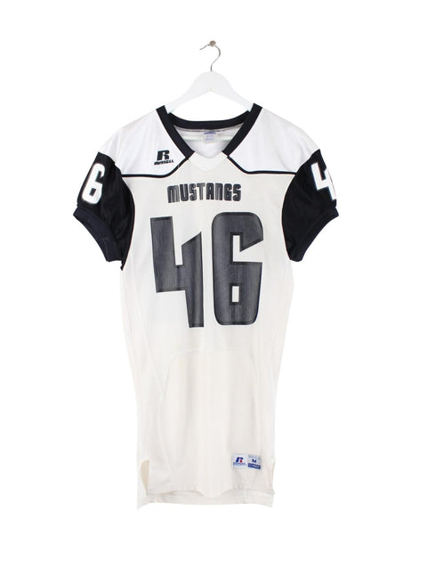 Russell Athletic 00s Mustangs #46 Jersey Weiß M