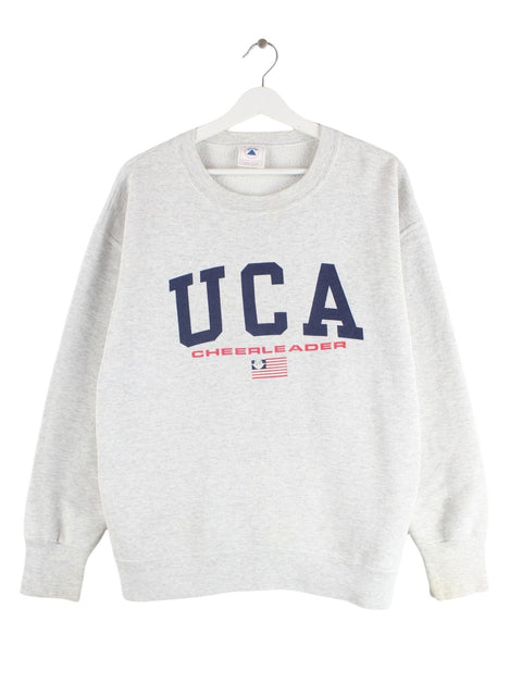 Delta Damen UCA Cheerleader Print Sweater Grau L