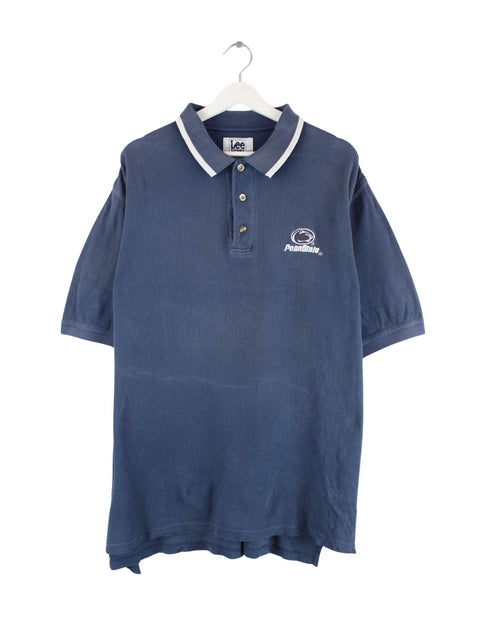 Lee 00s Penn State Faded Polo Grau L