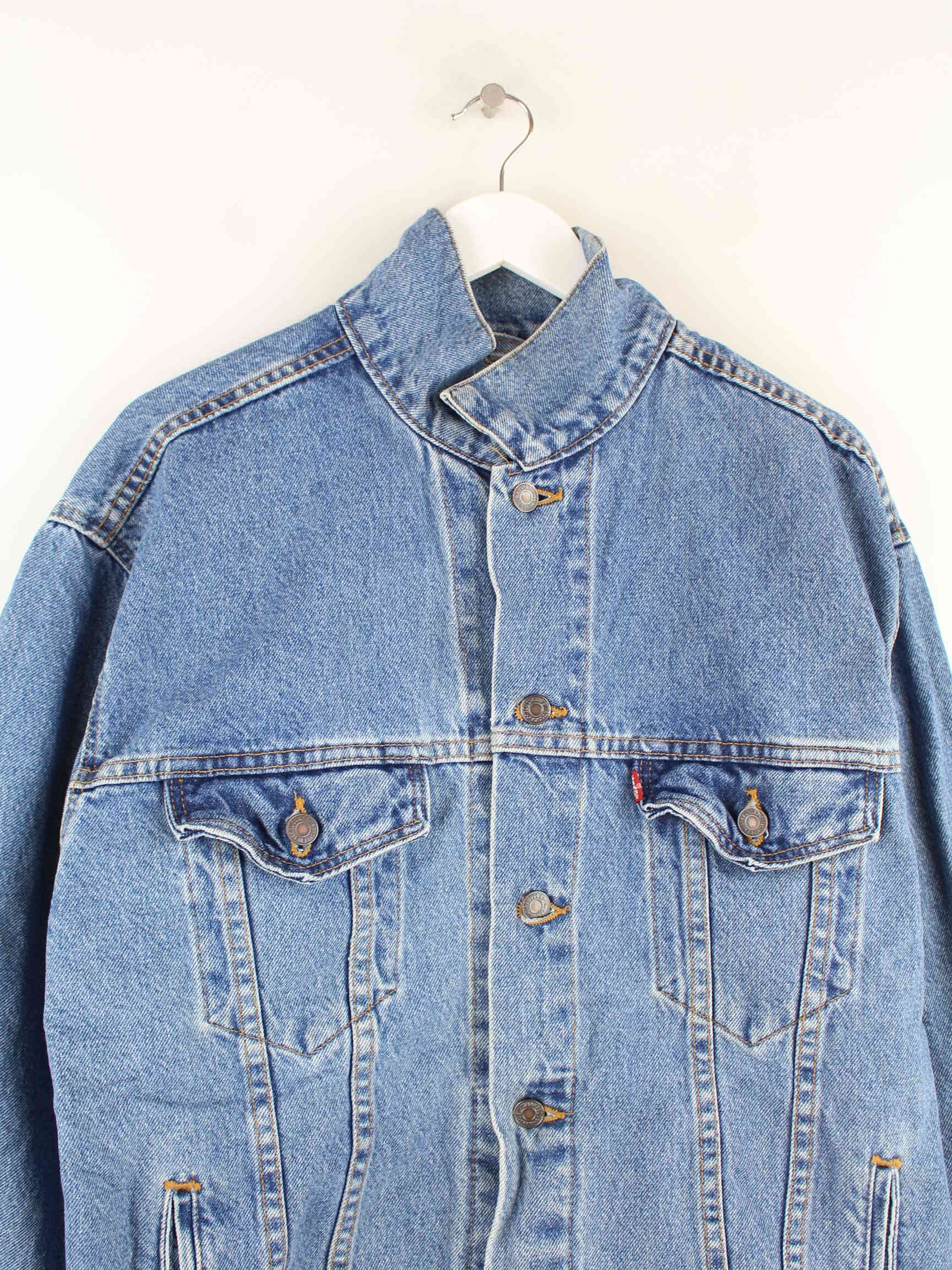 Levi's Red Tab Jeans Jacke Blau M (detail image 1)