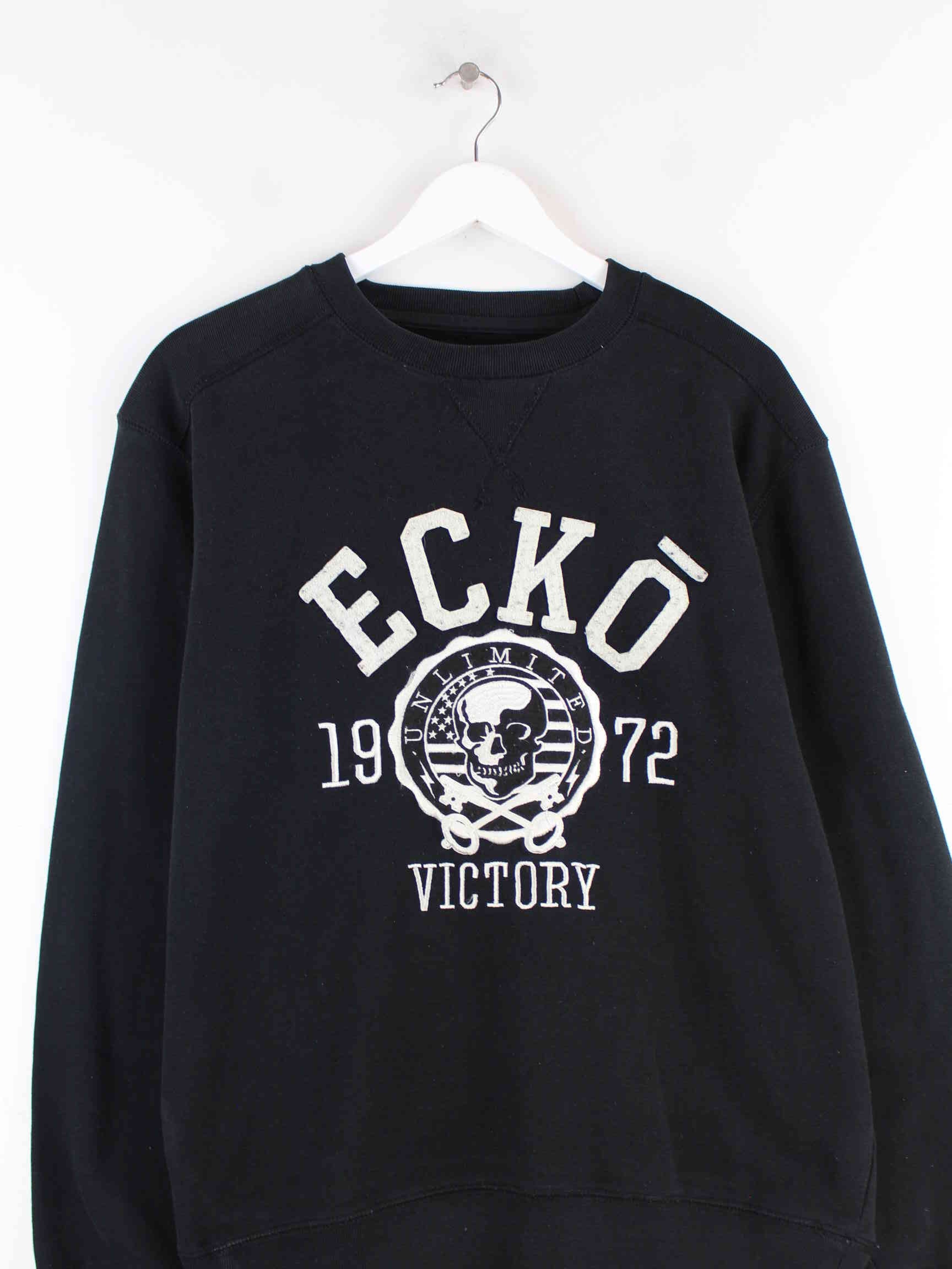 Ecko Embroidered Sweater Schwarz M (detail image 1)