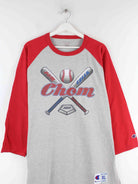 Champion 2014 Chom Baseball Print Sweatshirt Grau XL (detail image 1)