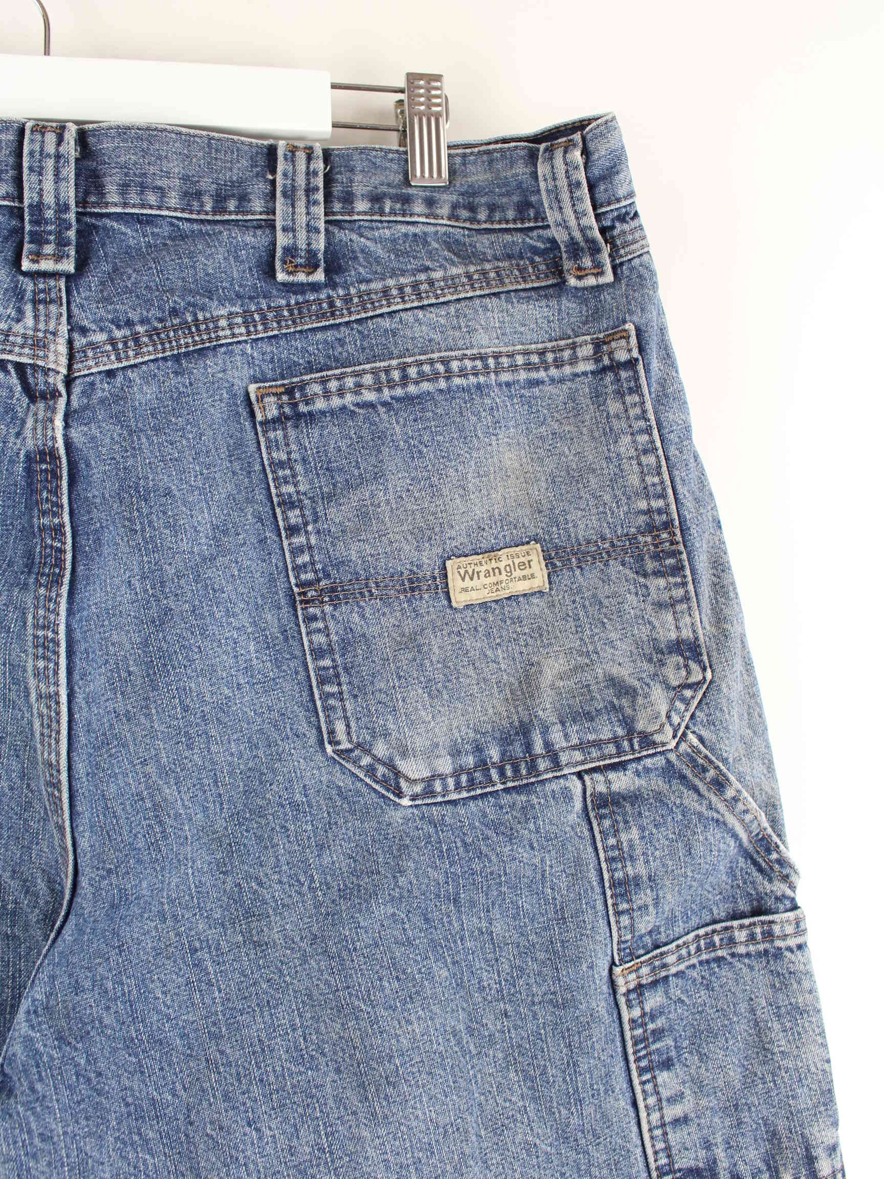 Wrangler y2k Carpenter Shorts Blau W38 (detail image 5)