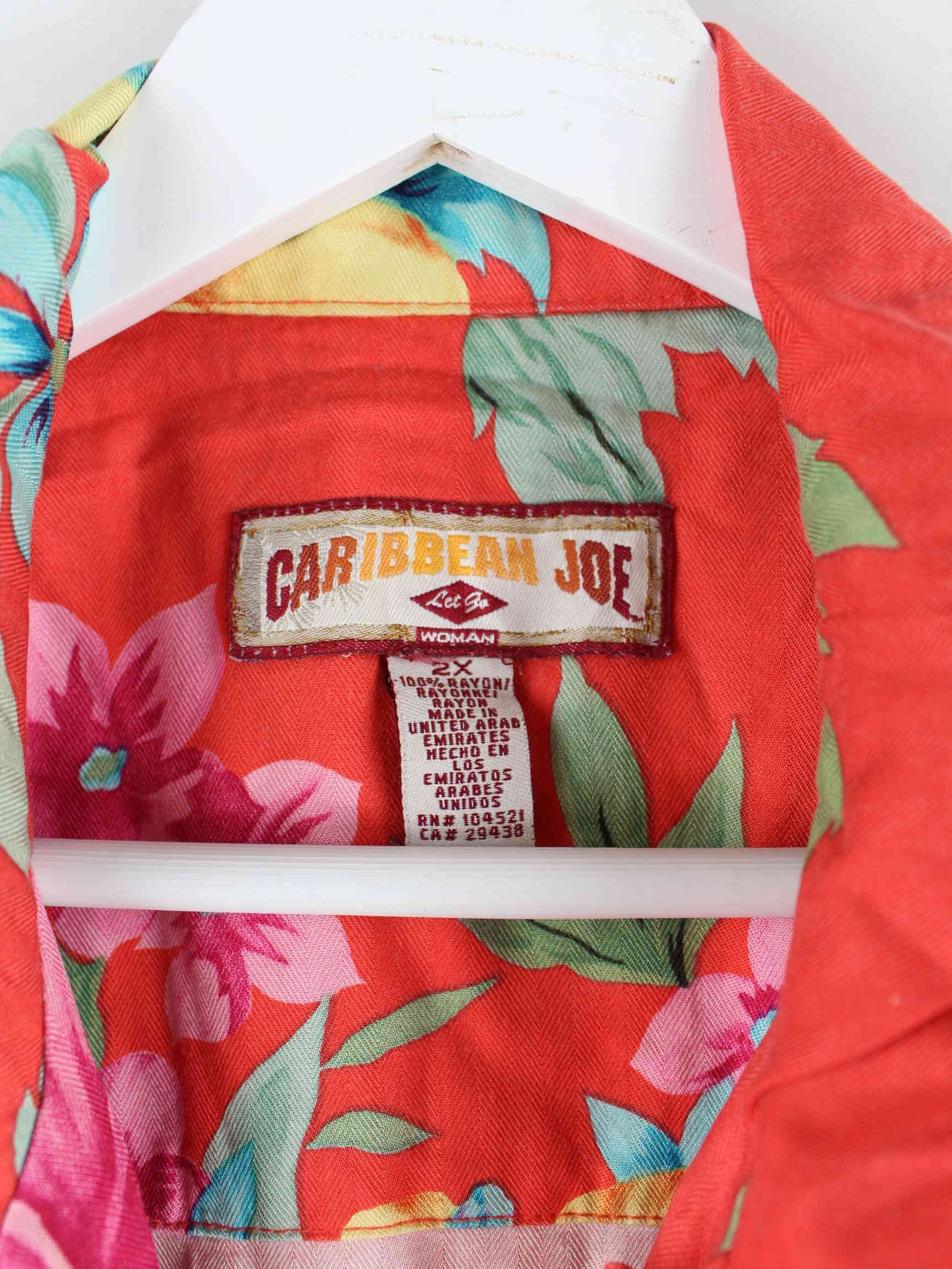 Vintage 90s Hawaii Hemd Rot XXL (detail image 2)