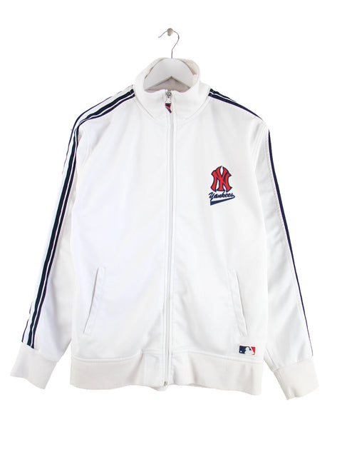 MLB New York Yankees Trainingsjacke Weiß L