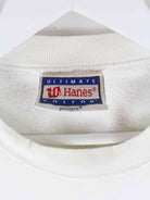 Hanes 90s Vintage YALE University Print Sweater Weiß M (detail image 2)