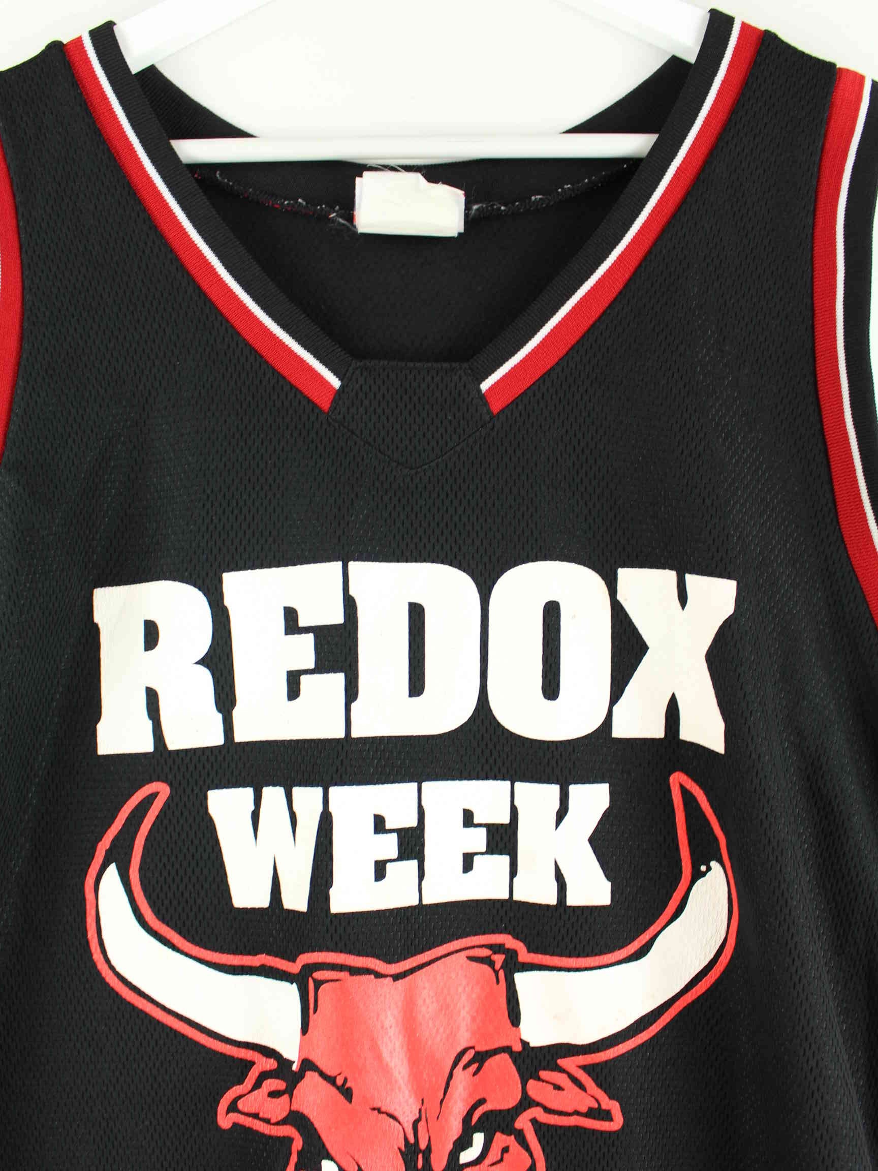 Vintage 90s Chicago Bulls Jersey Schwarz XL (detail image 1)