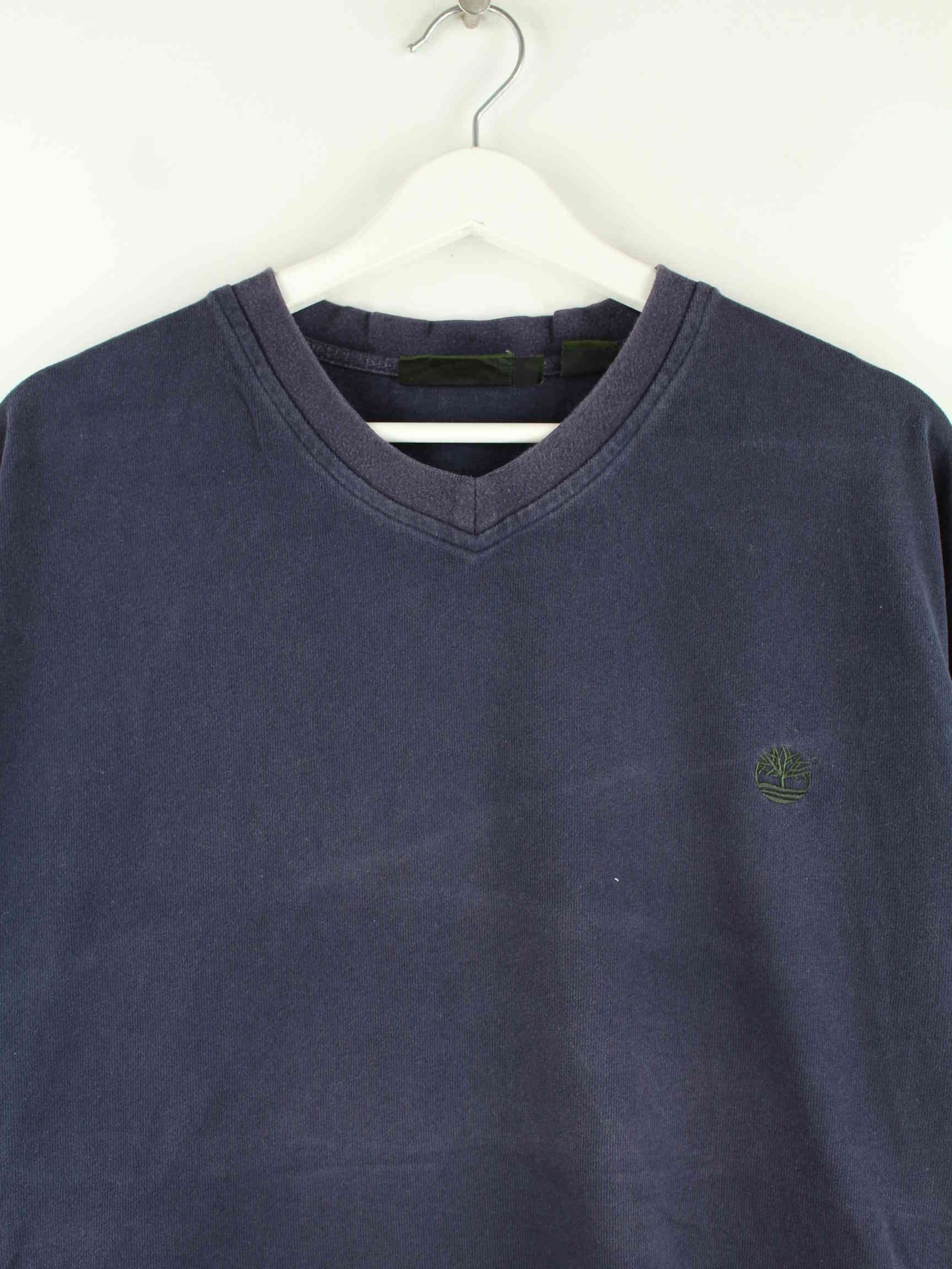 Timberland y2k V-Neck Sweater Blau XL (detail image 1)