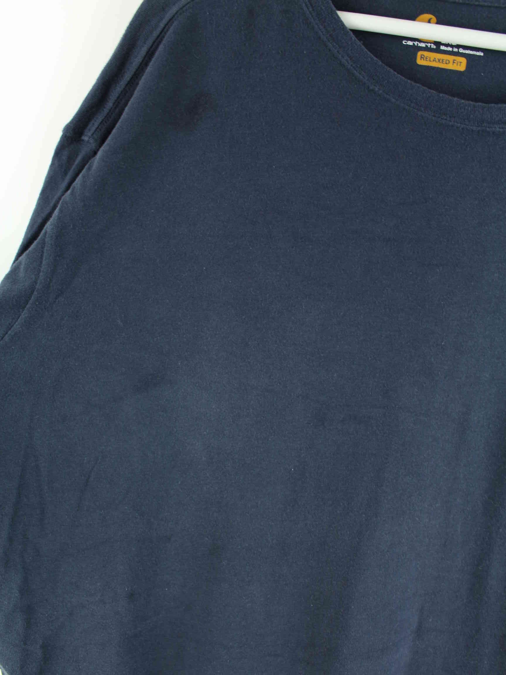 Carhartt Fishing Print T-Shirt Blau XXL (detail image 5)