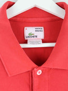 Lacoste Vintage Washed Polo Rot XL (detail image 2)