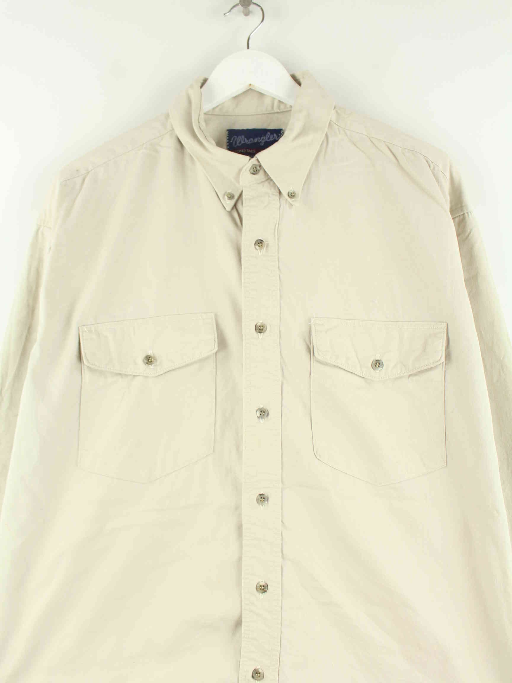 Wrangler 90s Vintage Hemd Beige XL (detail image 1)