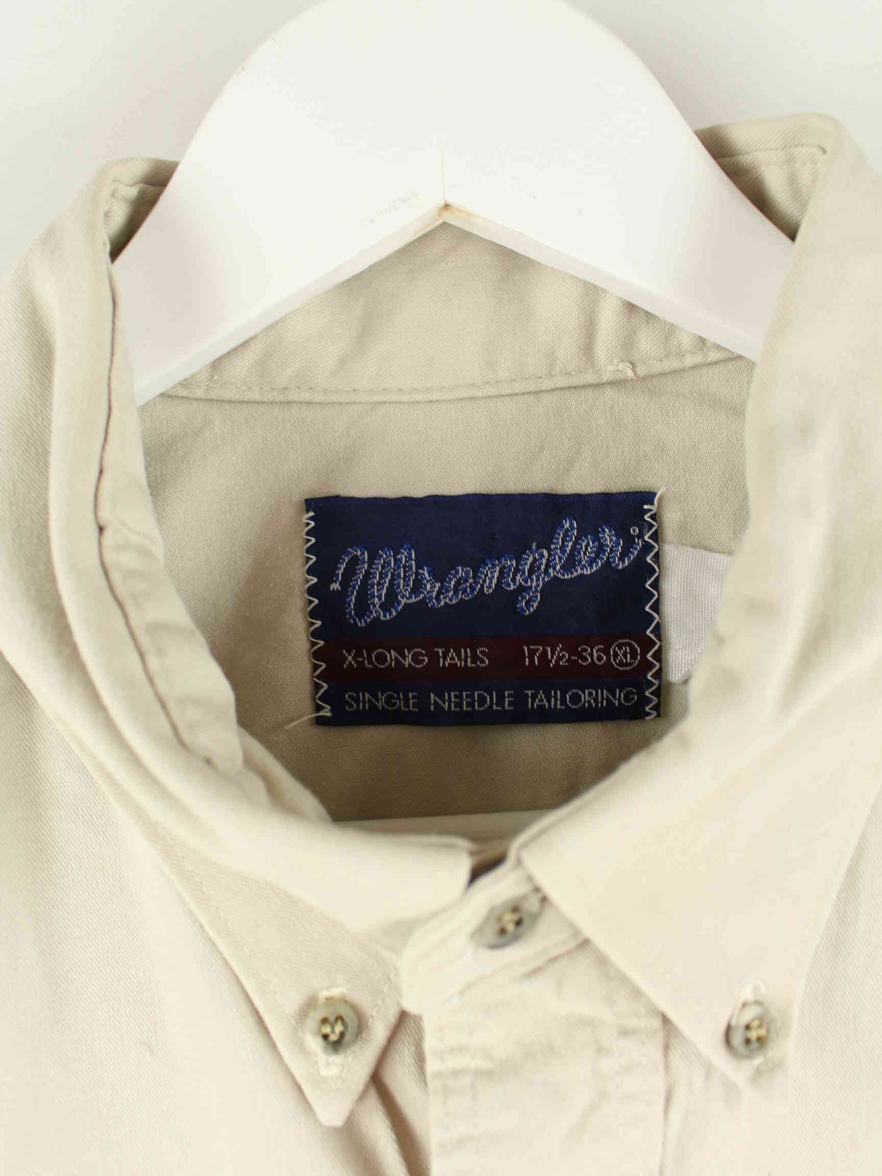 Wrangler 90s Vintage Hemd Beige XL (detail image 2)