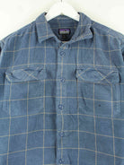 Patagonia Damen y2k Flanell Hemd Blau L (detail image 1)