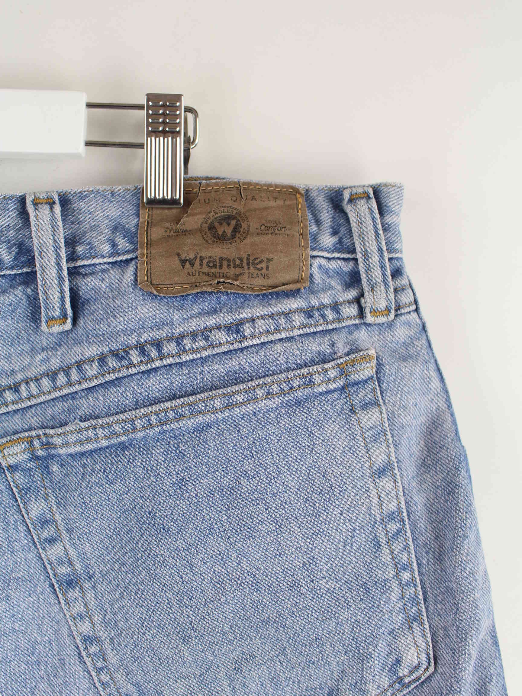 Wrangler Jeans Shorts Blau W42 (detail image 2)