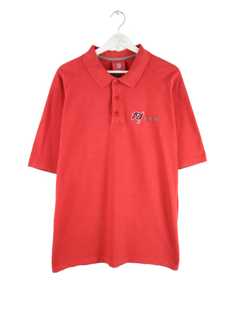 NFL 00s Tampa Bay Buccaneers Polo Rot XXL