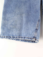 U.S. Polo ASSN. y2k Embroidered Carpenter Jorts / Jeans Shorts Blau W32 (detail image 2)