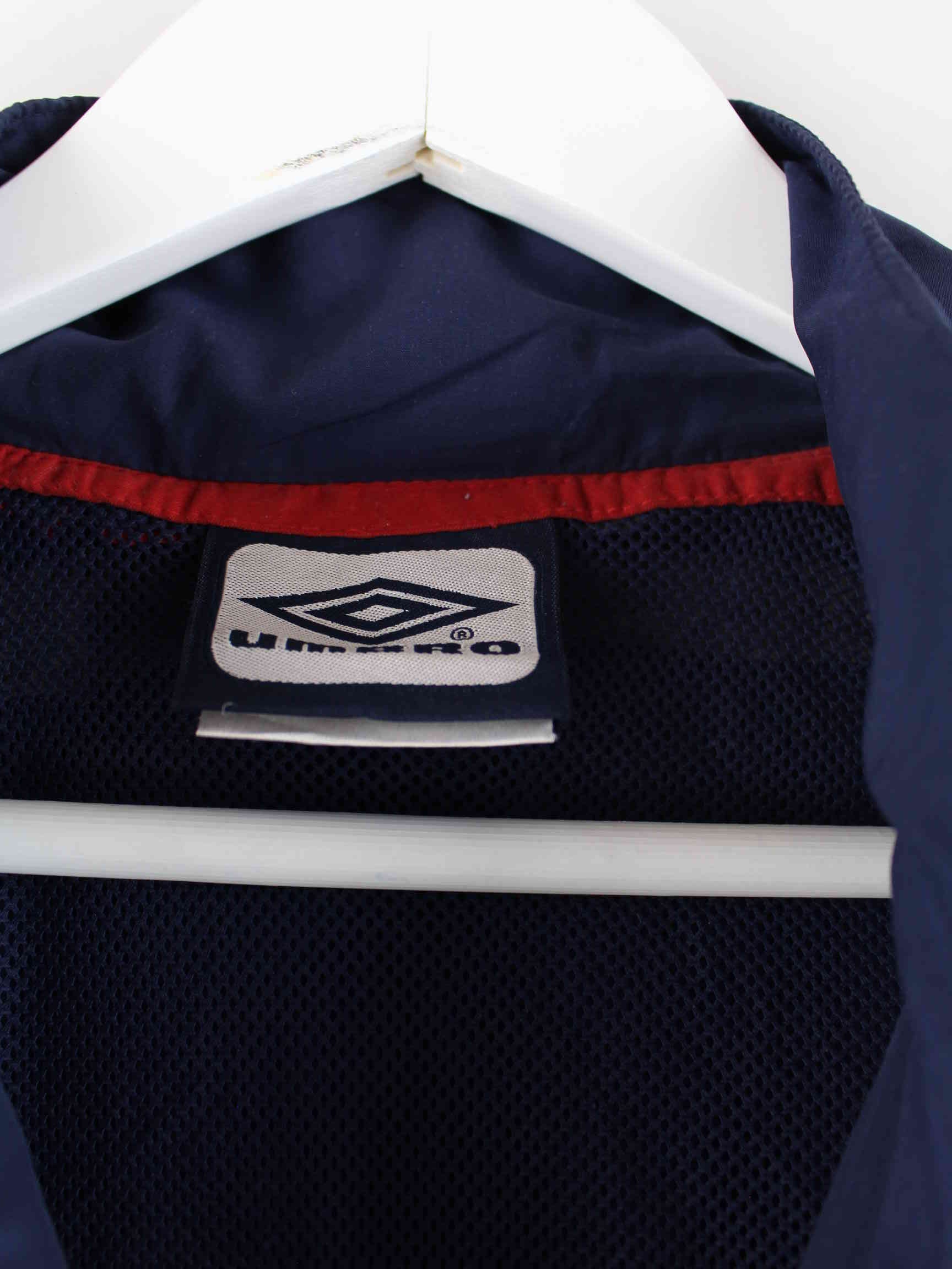 Umbro 90s Vintage Trainingsjacke Blau XL (detail image 2)