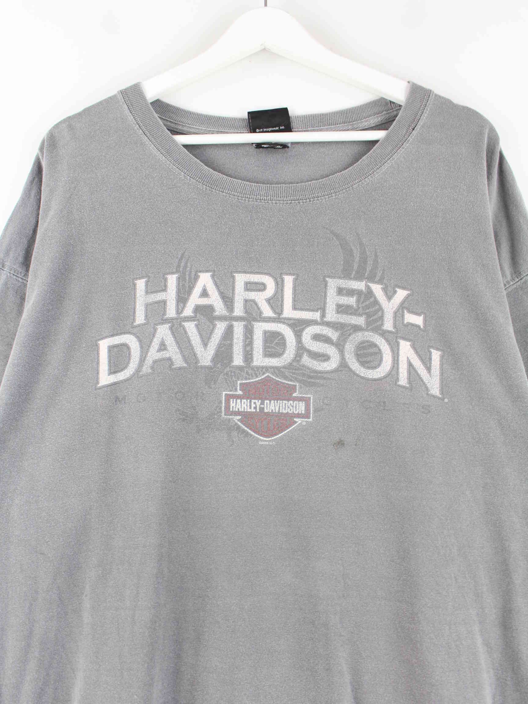 Harley Davidson 00s Lebanon Print T-Shirt Grau XL (detail image 1)