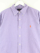 Ralph Lauren Checked Hemd Lila XL (detail image 1)