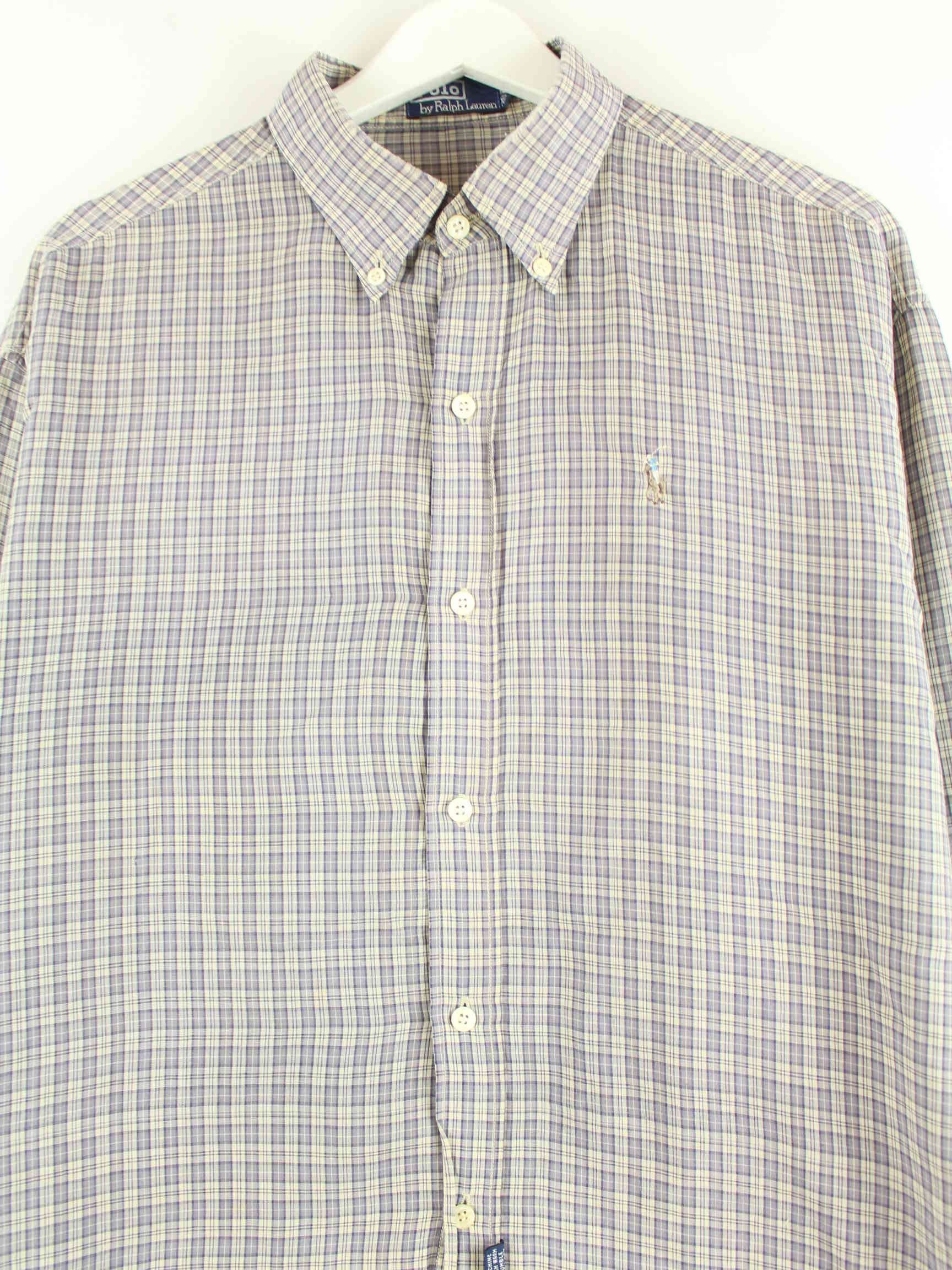 Ralph Lauren 90s Vintage Checked Hemd Braun XL (detail image 1)