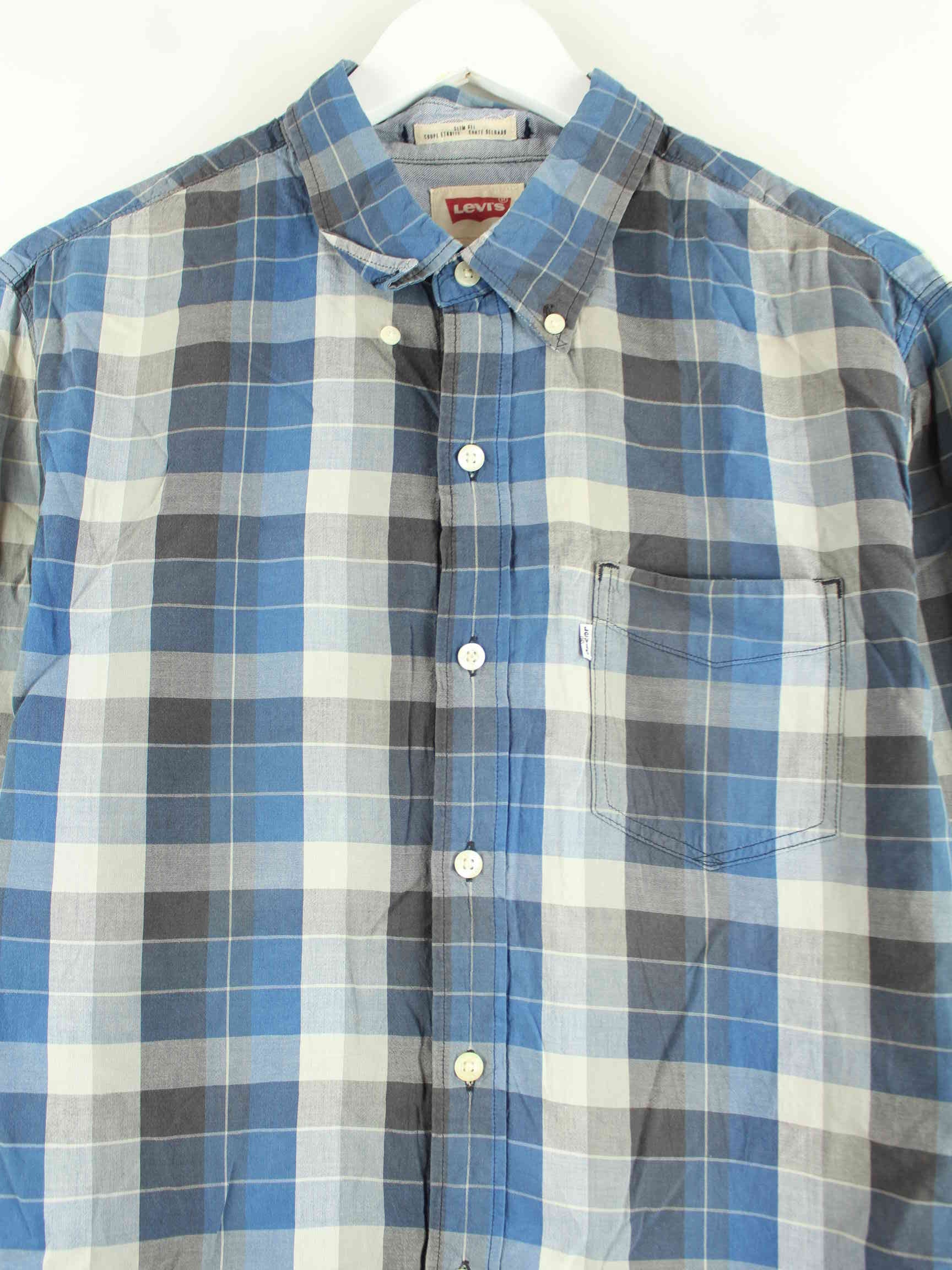 Levi's Checked Hemd Blau L (detail image 1)