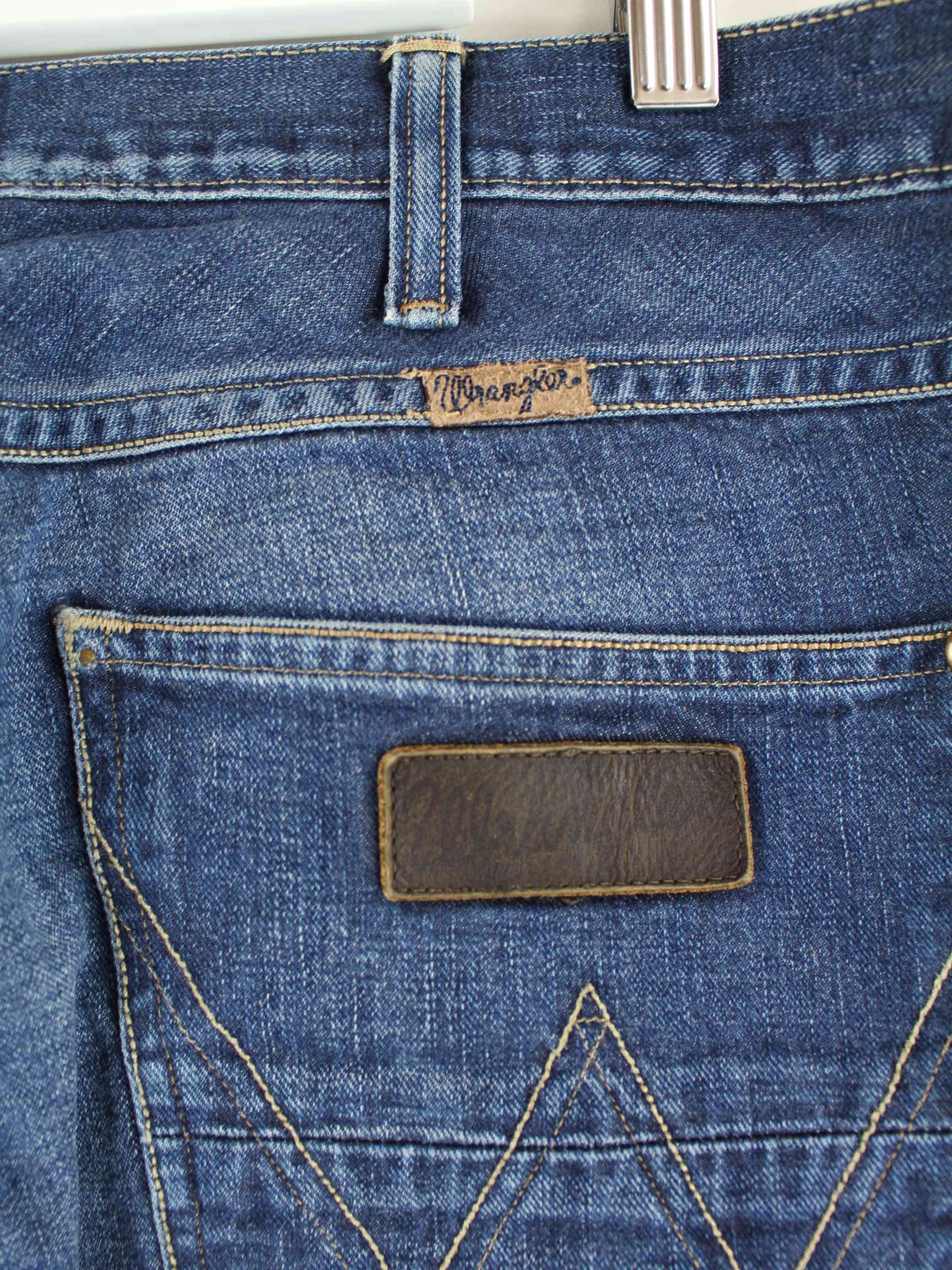 Wrangler 90s Vintage Jeans Blau W34 L34 (detail image 3)