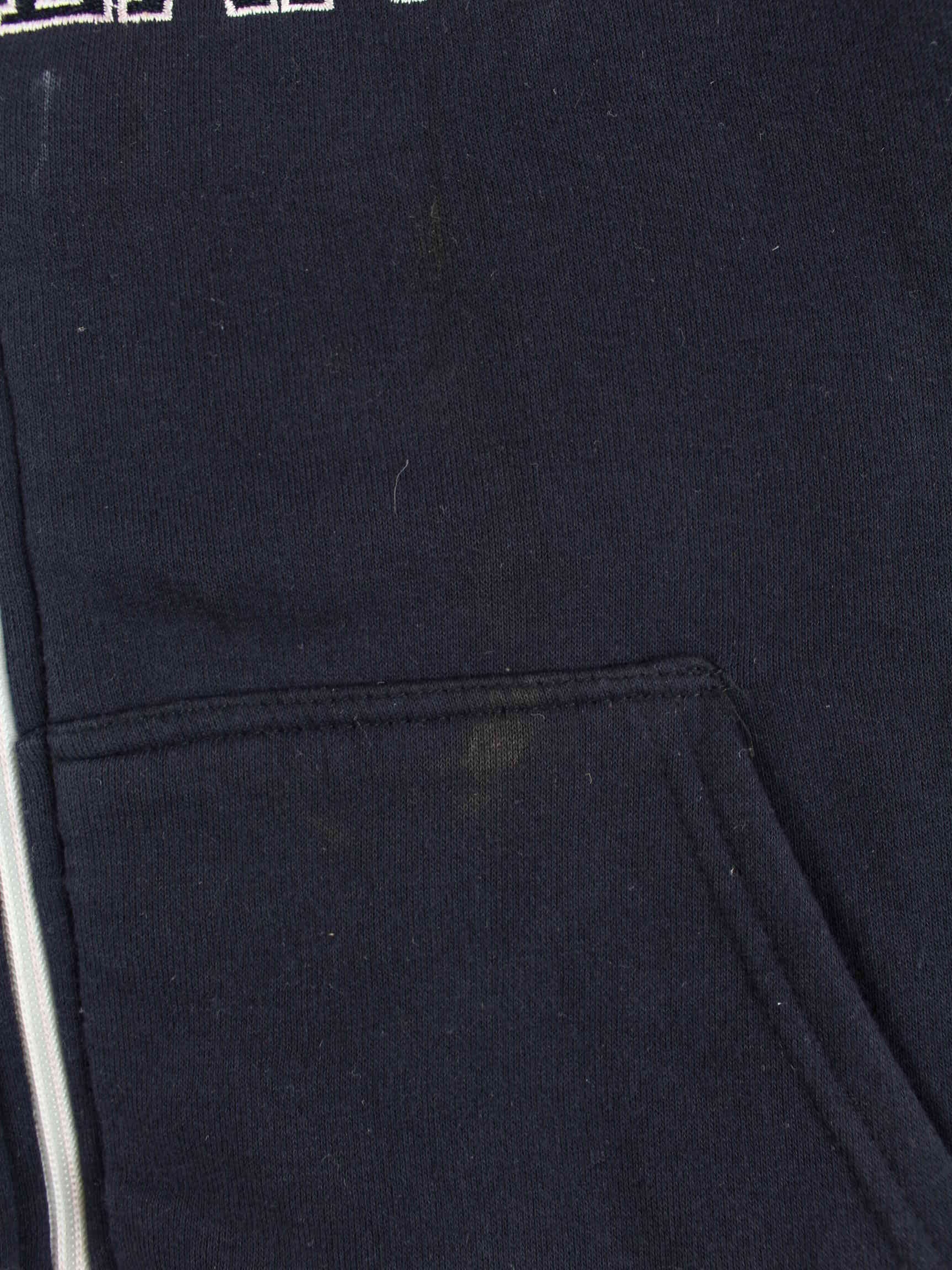 Vintage London Embroidered Zip Hoodie Blau XXL (detail image 2)