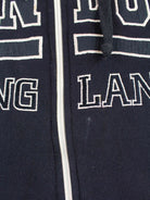 Vintage London Embroidered Zip Hoodie Blau XXL (detail image 3)