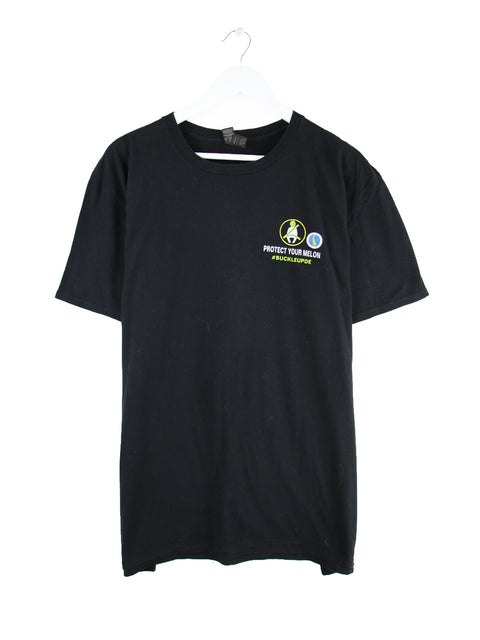 Anvil Racing Print T-Shirt Schwarz XL