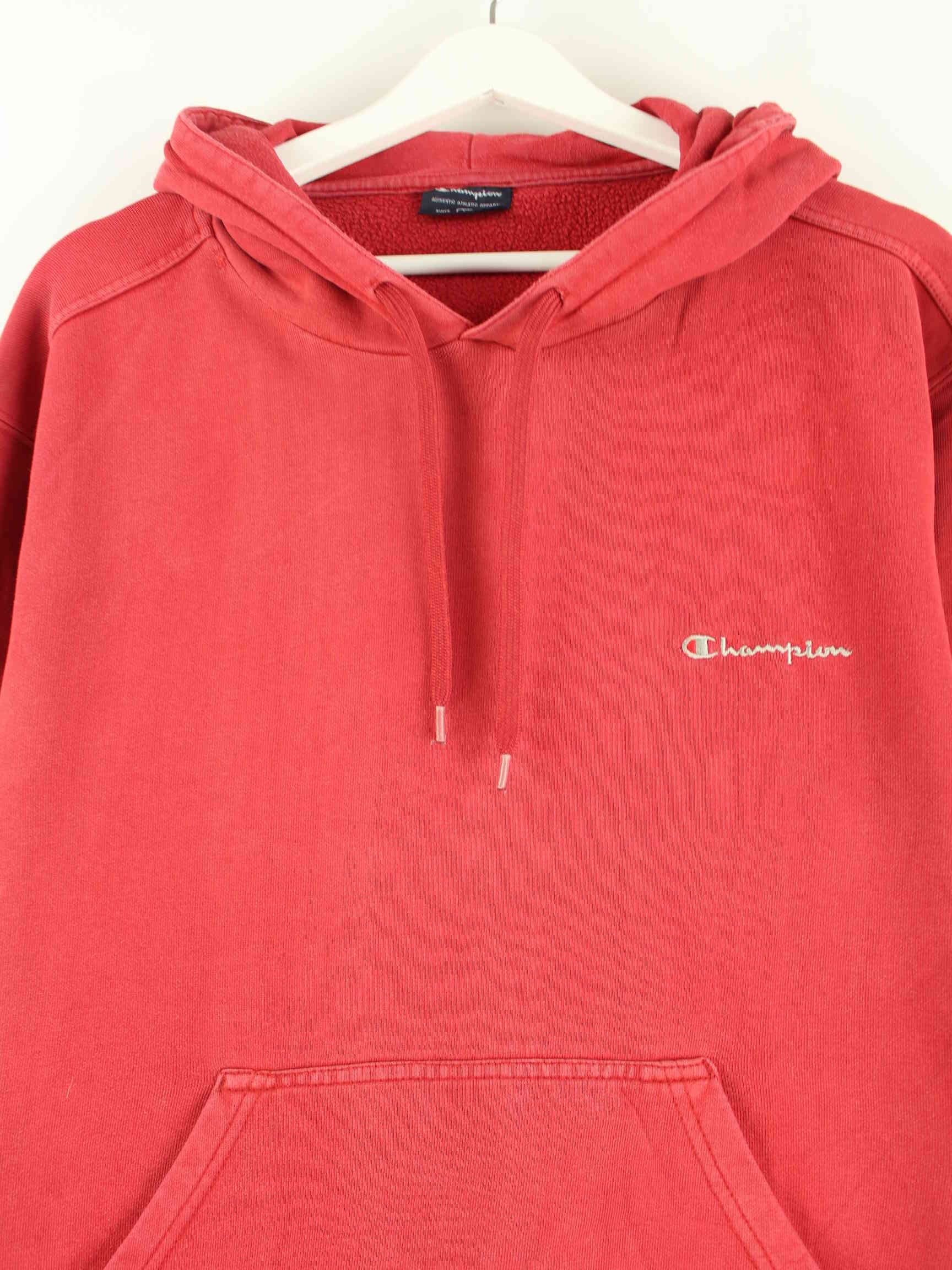 Champion Embroidered Hoodie Rot L (detail image 1)