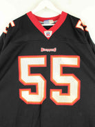 Reebok Bucaneers Brooks #55 Jersey Schwarz 4XL (detail image 1)