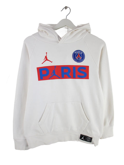 Jordan Damen Paris Saint Germain Print Hoodie Weiß XS
