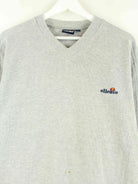 Ellesse Embroidered Sweater Grau L (detail image 1)