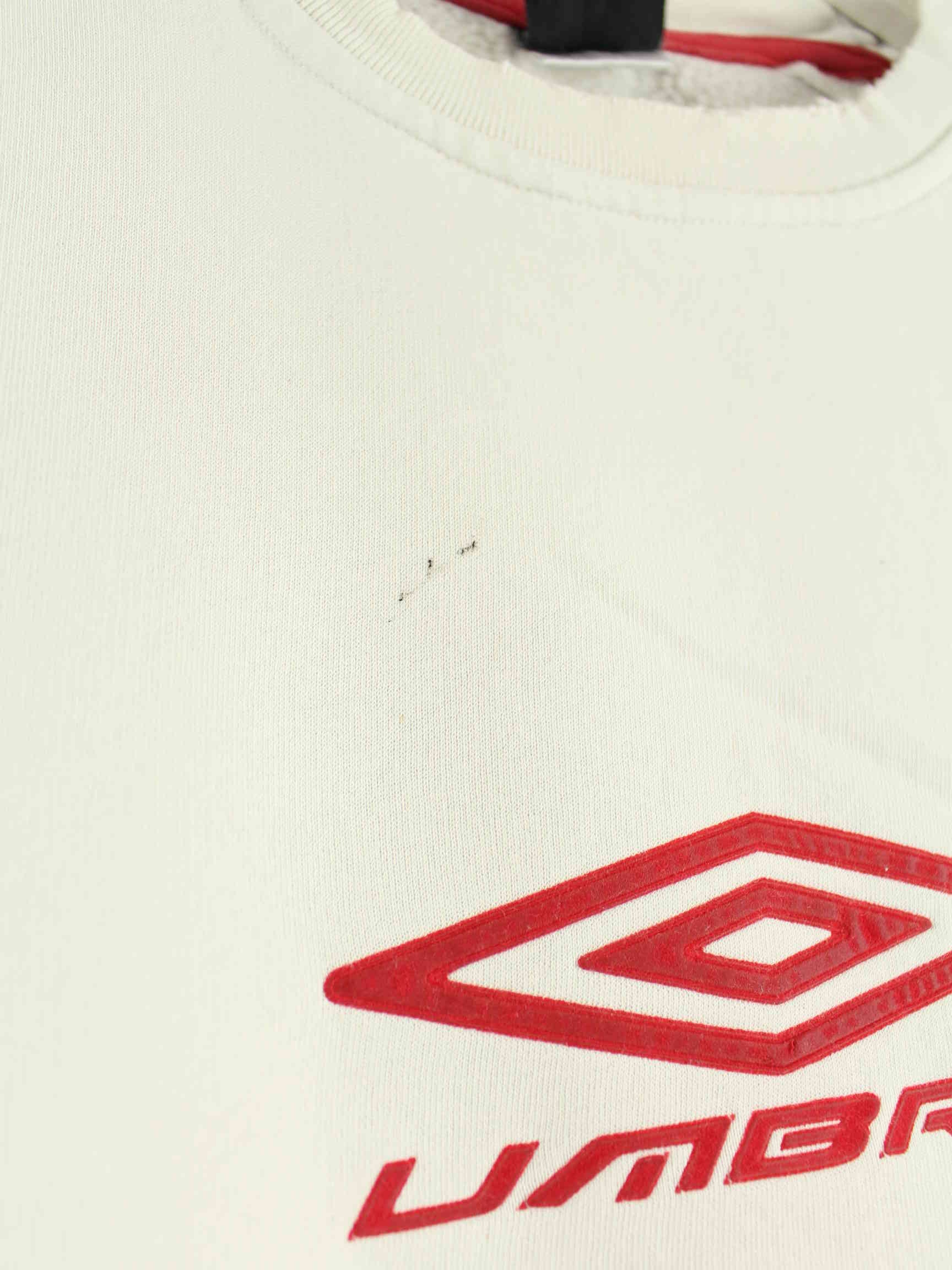 Umbro y2k Embroidered Sweater Weiß L (detail image 3)