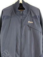 Fila Logo Print Jacke Blau XL (detail image 1)