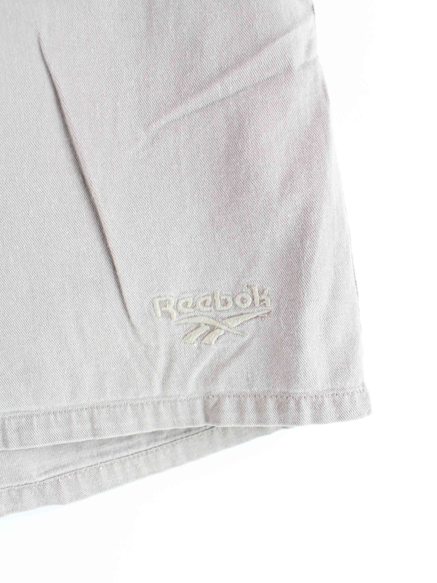 Reebok 90s Vintage Shorts Beige W34 (detail image 1)