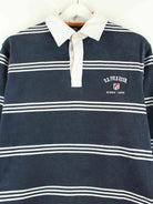 U.S. Polo ASSN. y2k Striped Polo Sweater Blau L (detail image 1)