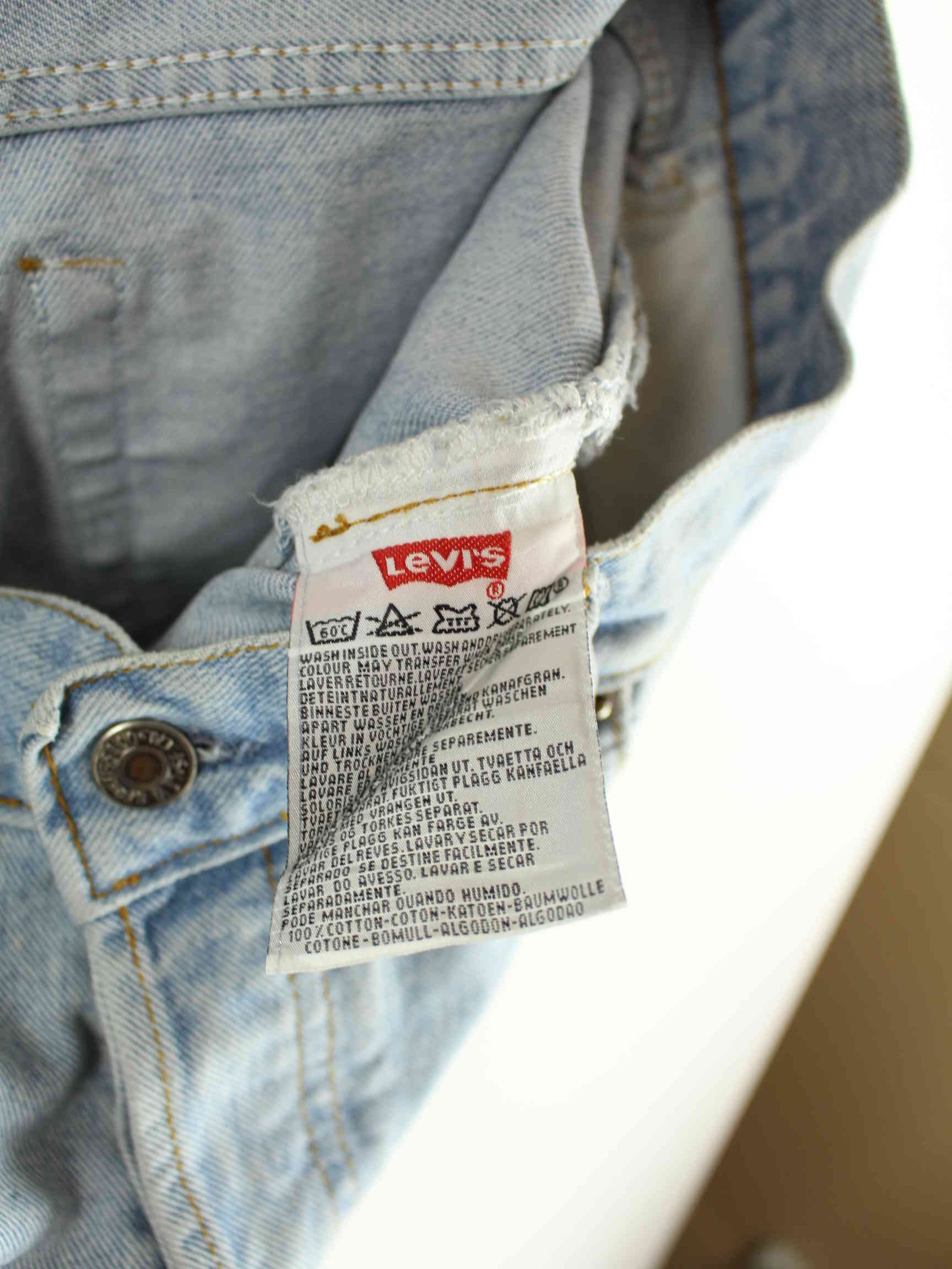 Levi's 1996 501 Jeans Blau W36 L34 (detail image 4)